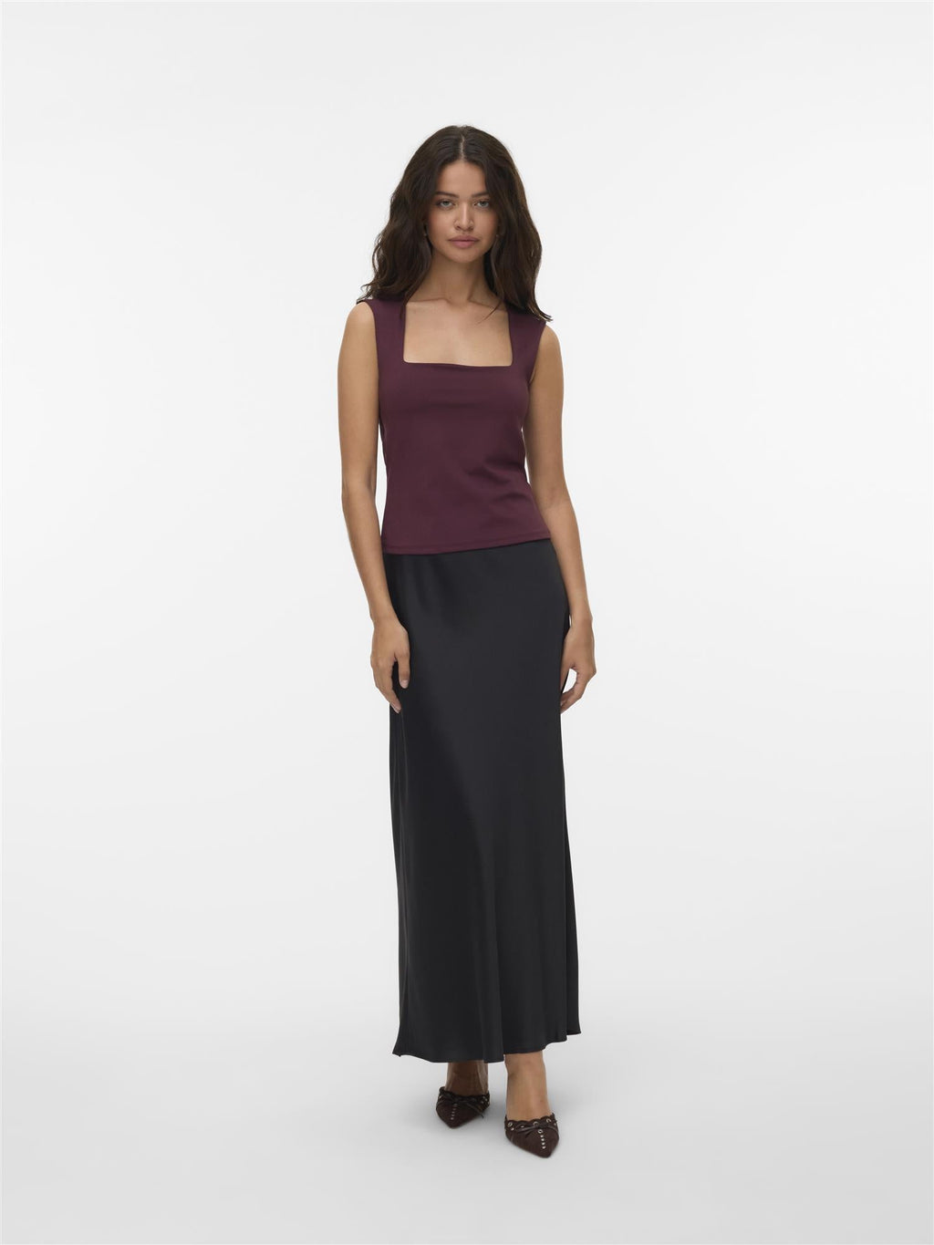 Million square neck top - novalieshop