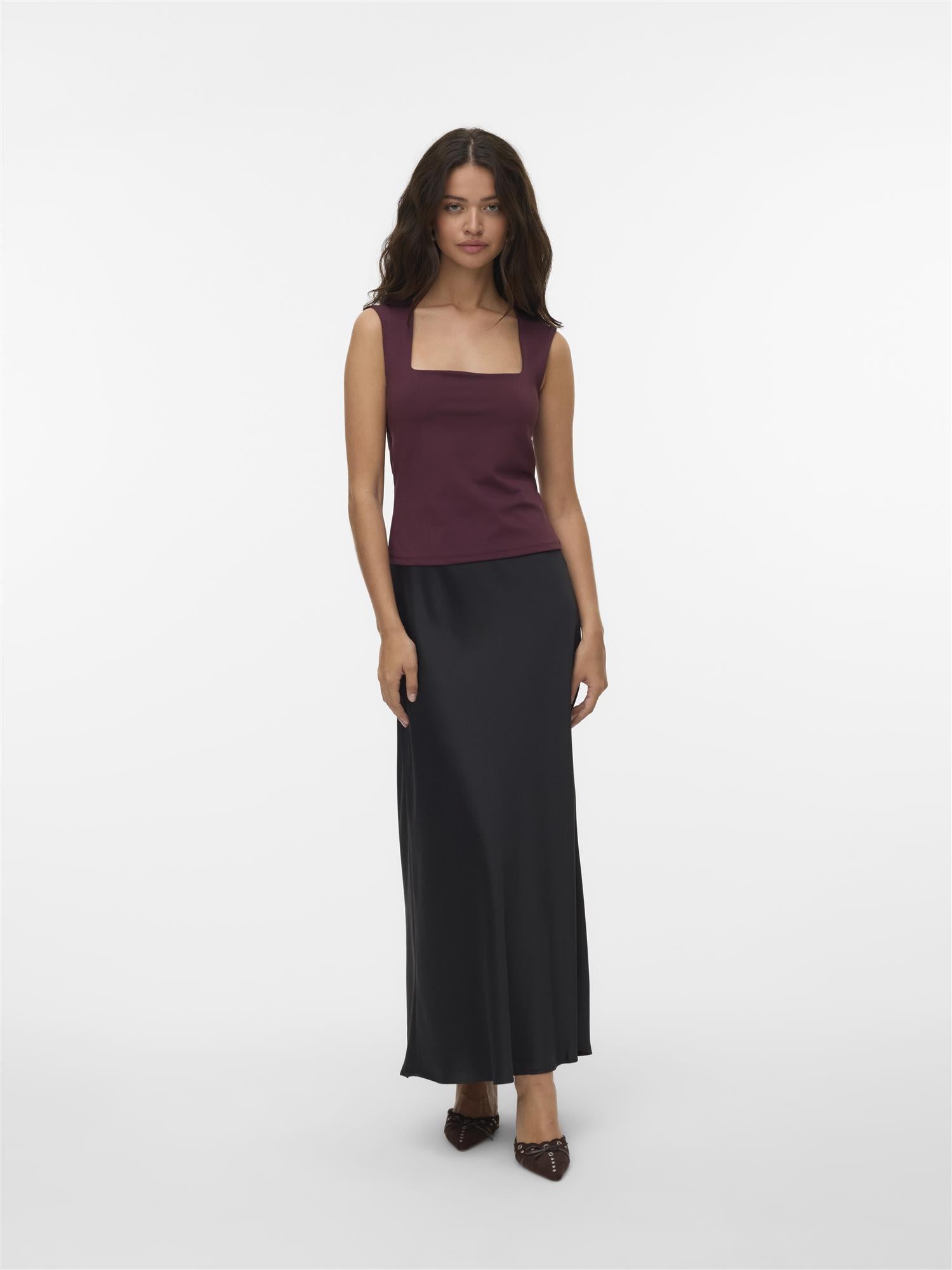 Million square neck top - novalieshop