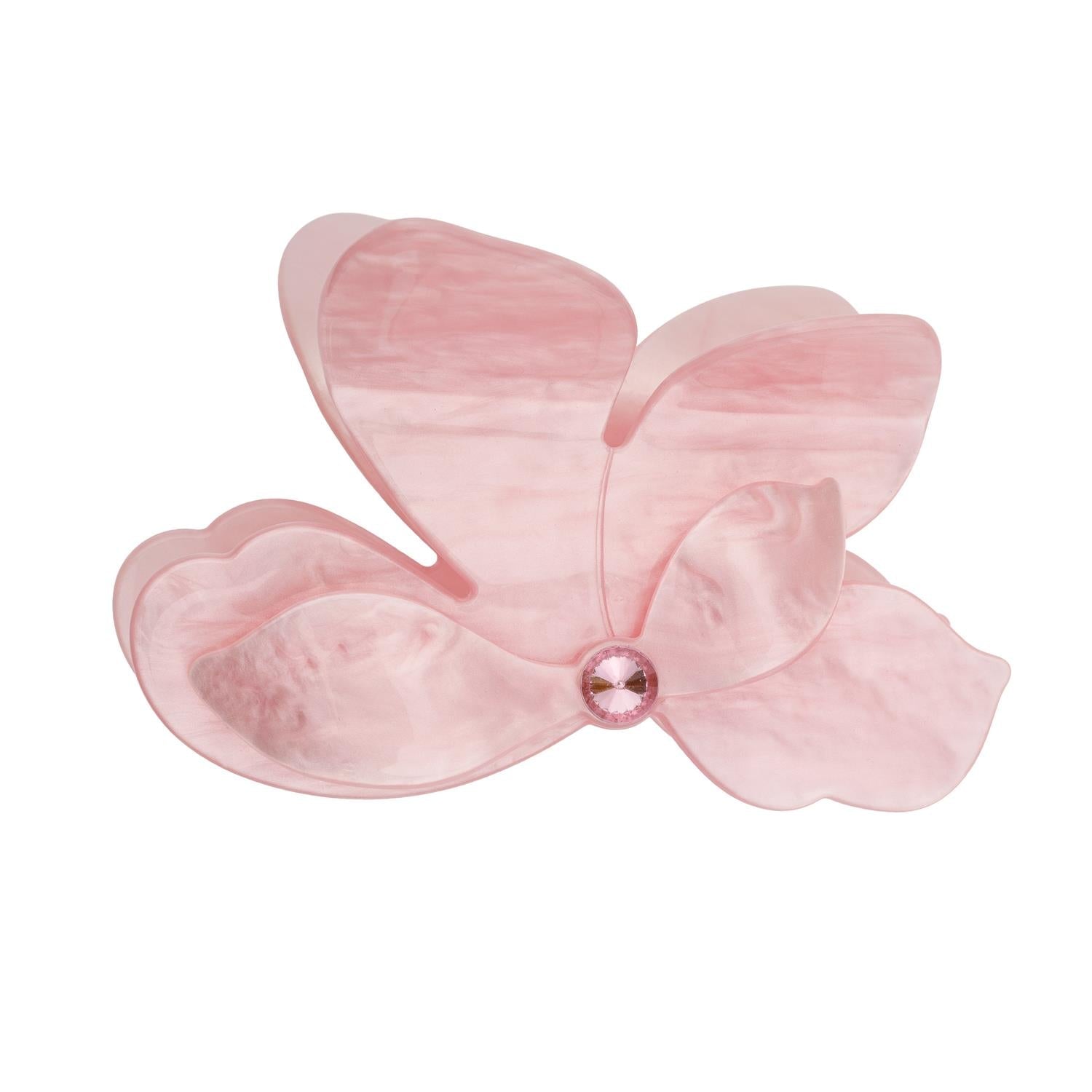 Orchid flower hair claw - novalieshop