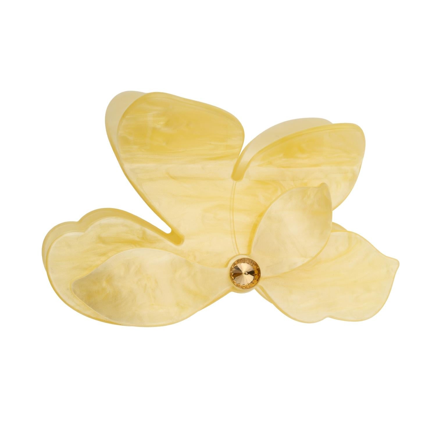 Orchid flower hair claw - novalieshop