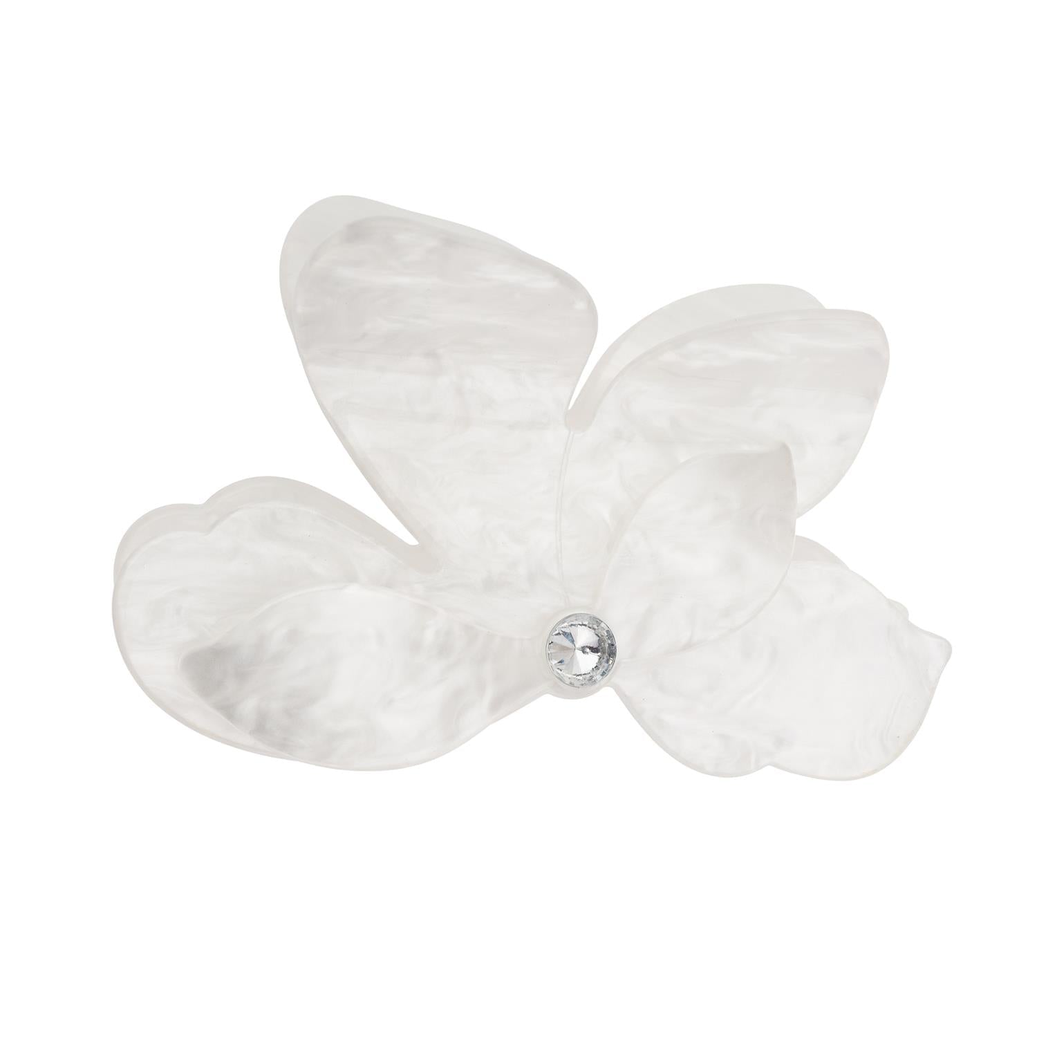 Orchid flower hair claw - novalieshop