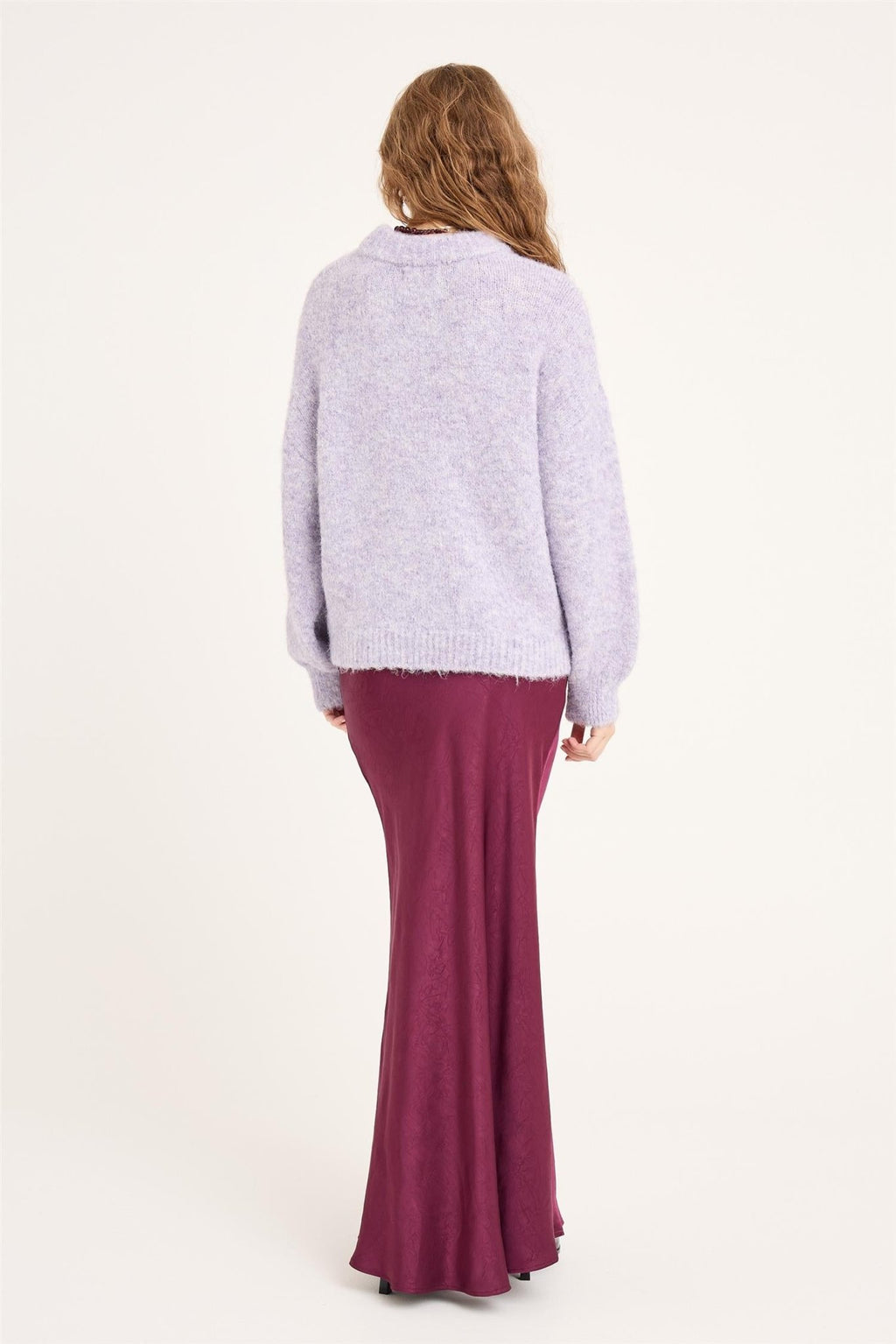 Patrisia solid knit pullover - novalieshop