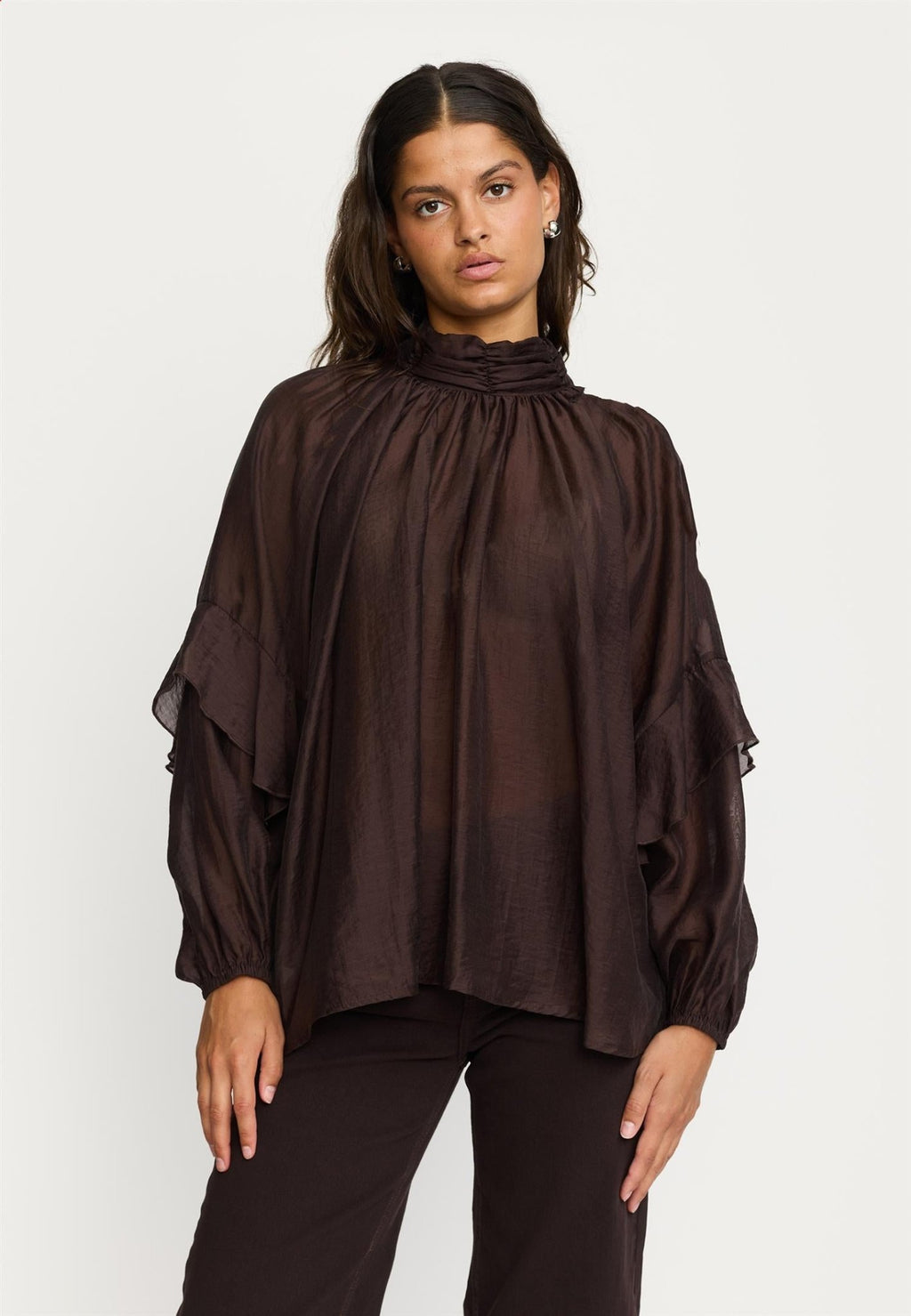 Rachel bow - tie blouse - novalieshop