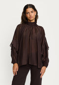 Rachel bow - tie blouse - novalieshop