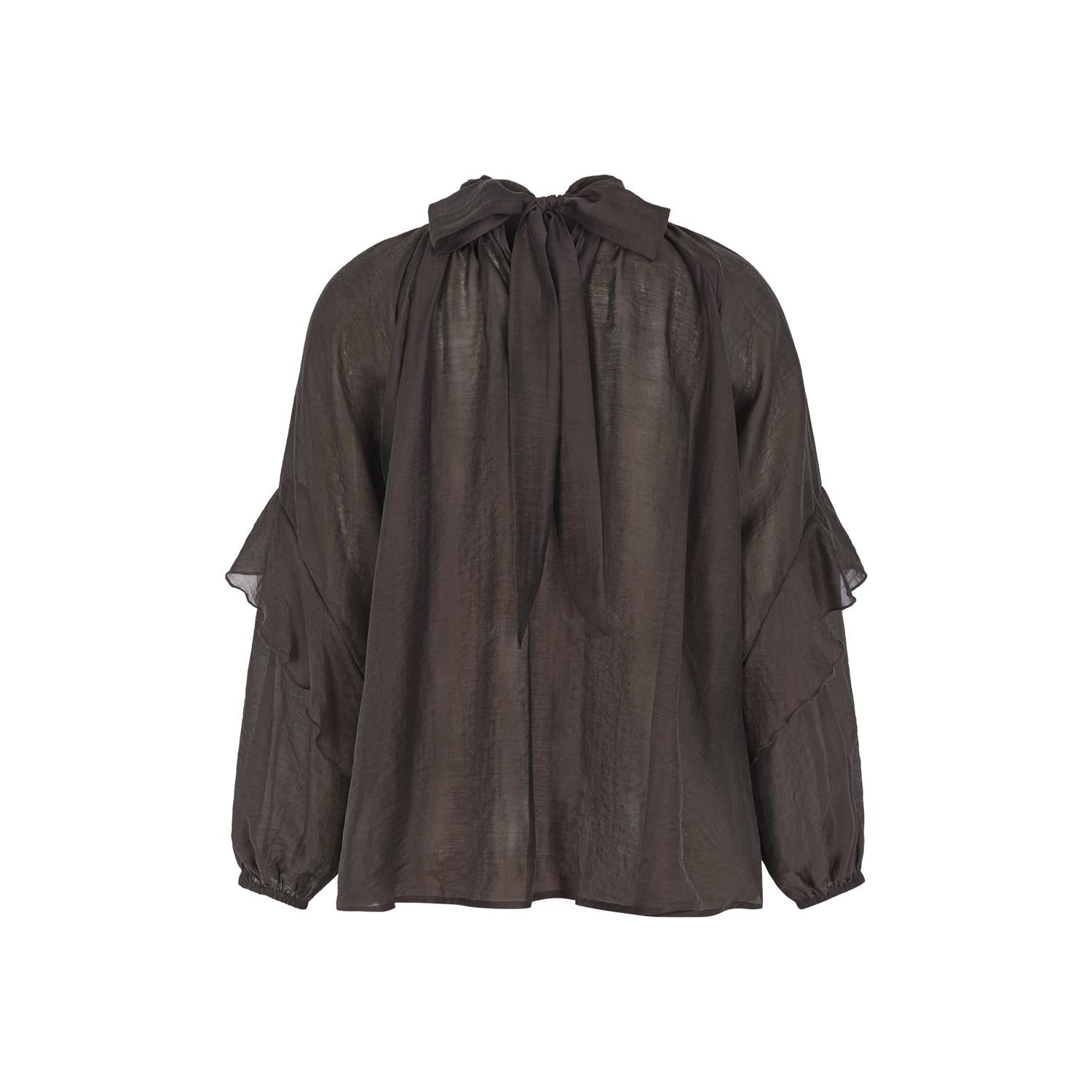 Rachel bow - tie blouse - novalieshop