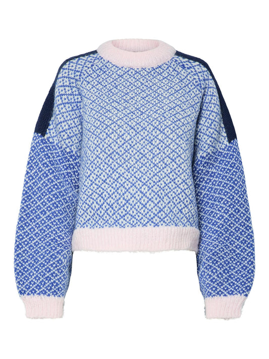 Remix highneck knit - novalieshop