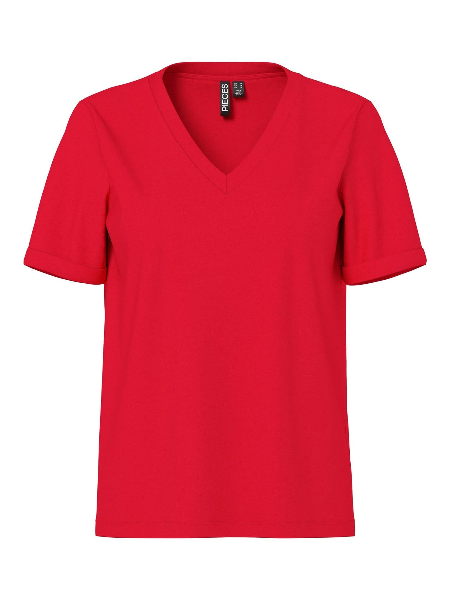 Ria V - neck solid tee - novalieshop