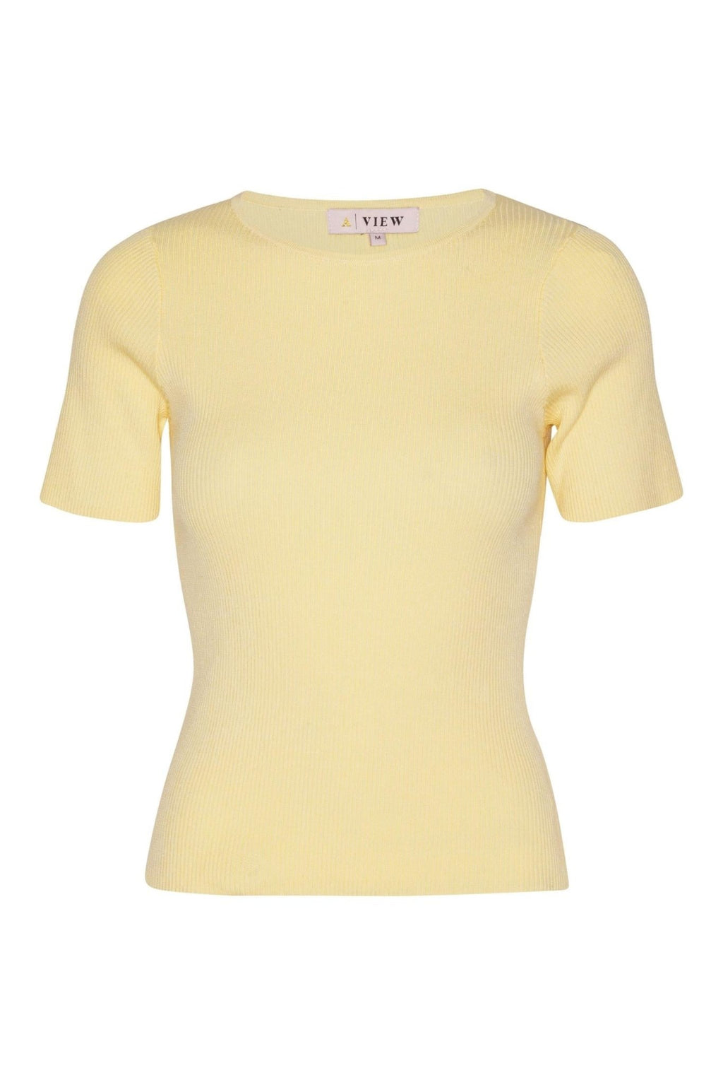 Rib knit short sleeve - novalieshop