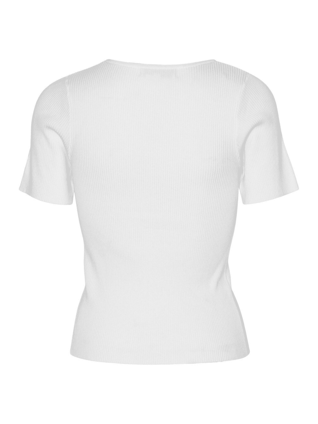 Rib knit short sleeve - novalieshop