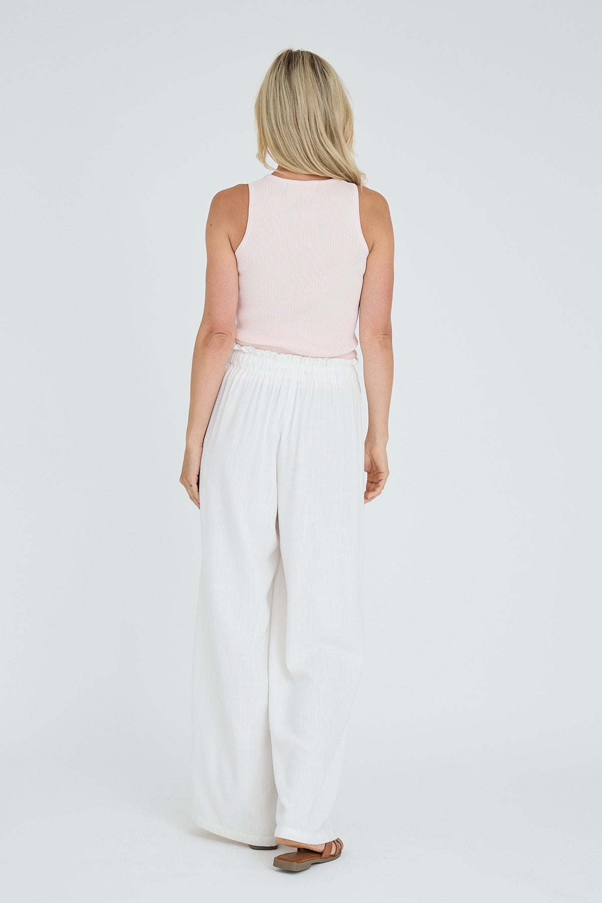 Rib knit tank top - novalieshop