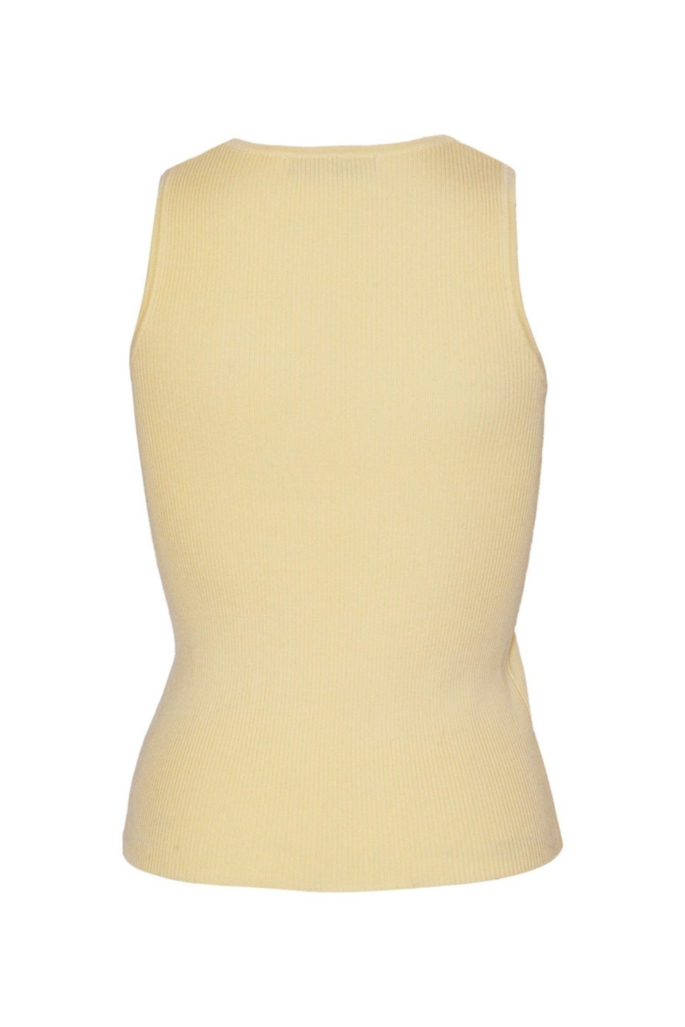 Rib knit tank top - novalieshop