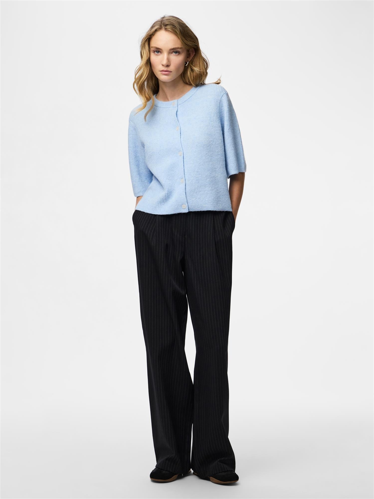 Silly o - neck knit cardigan - novalieshop