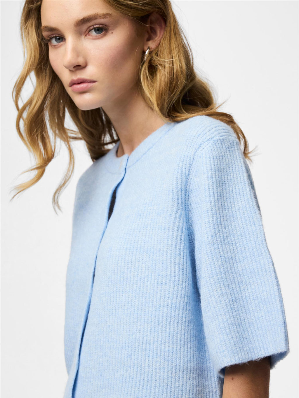 Silly o - neck knit cardigan - novalieshop