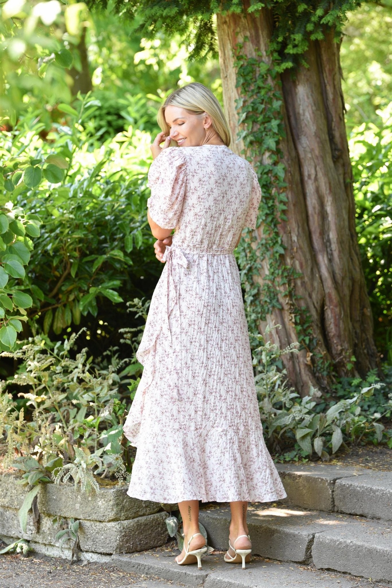 Sinda print dress - novalieshop