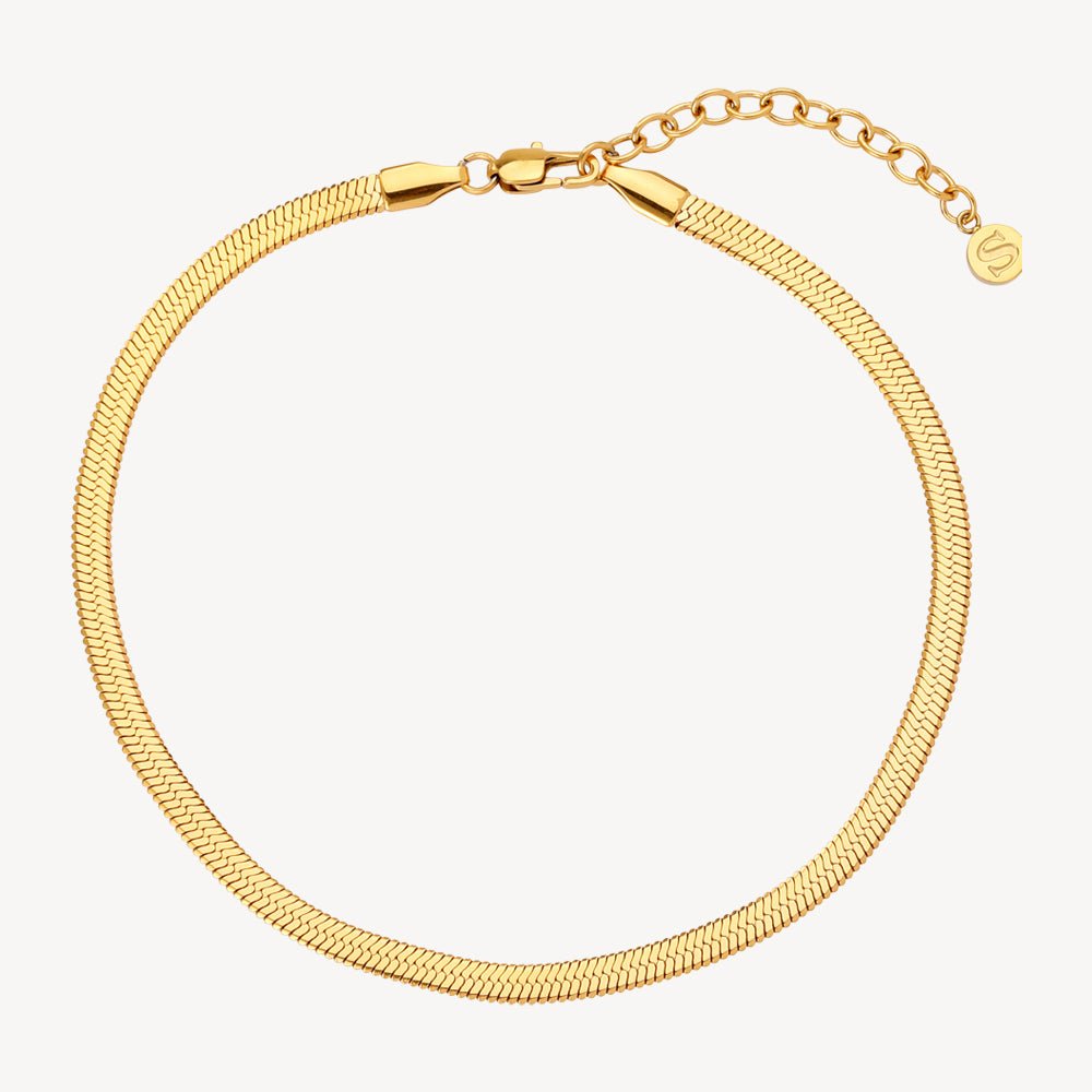 Snake - anklet - novalieshop