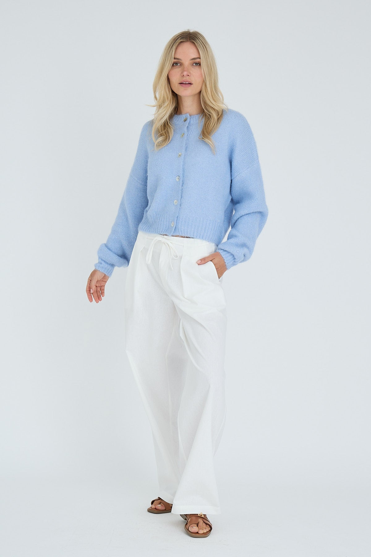 Soft knit cardigan - novalieshop