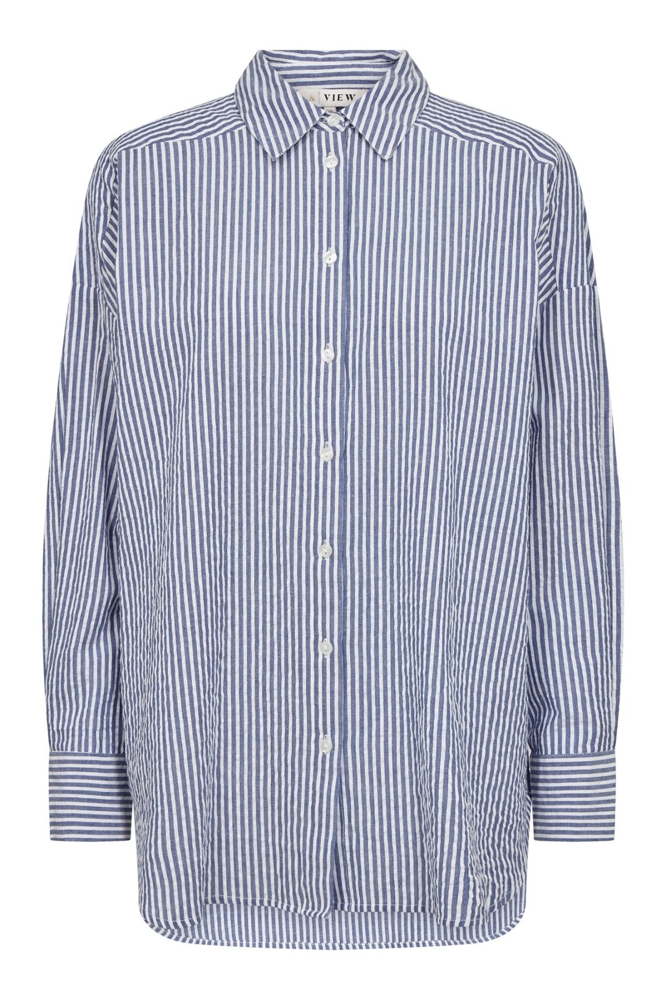 Sonja new shirt - Navy/ White - novalieshop