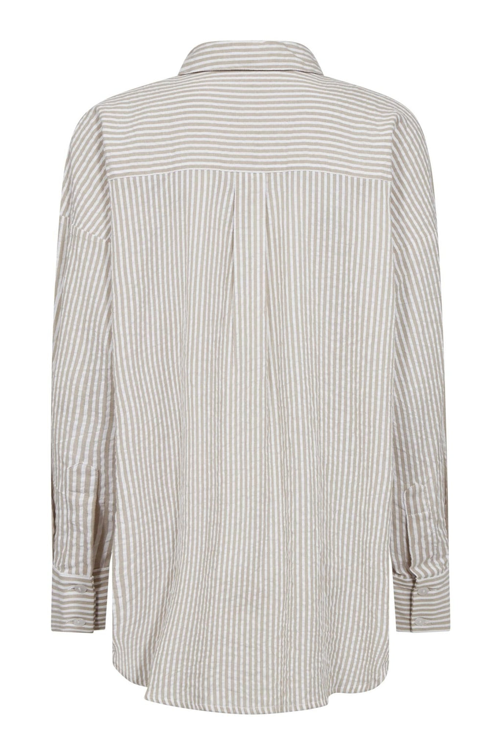 Sonja new shirt - Sand/ White - novalieshop