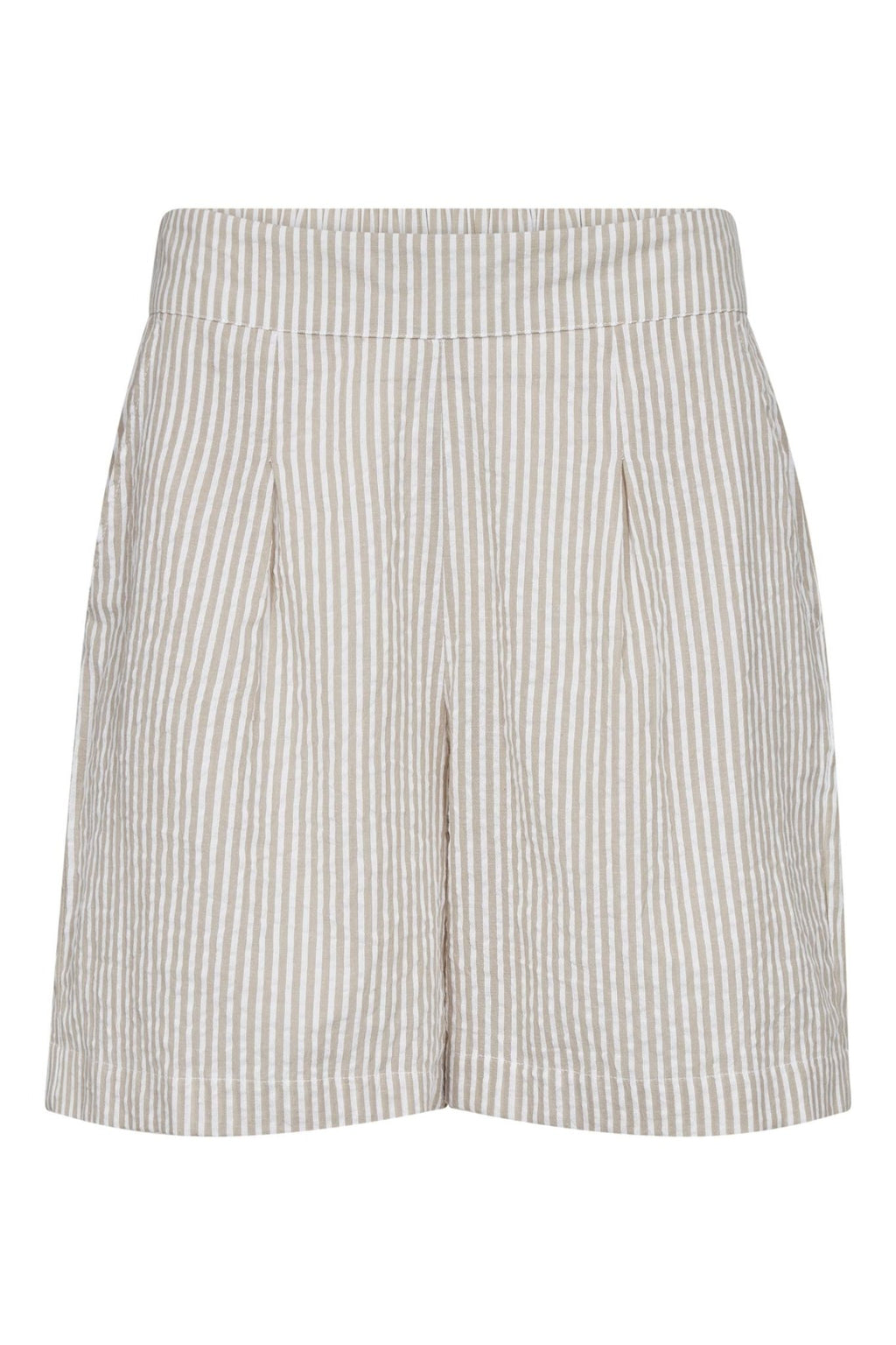 Sonja new shorts - Sand/ Whirte - novalieshop