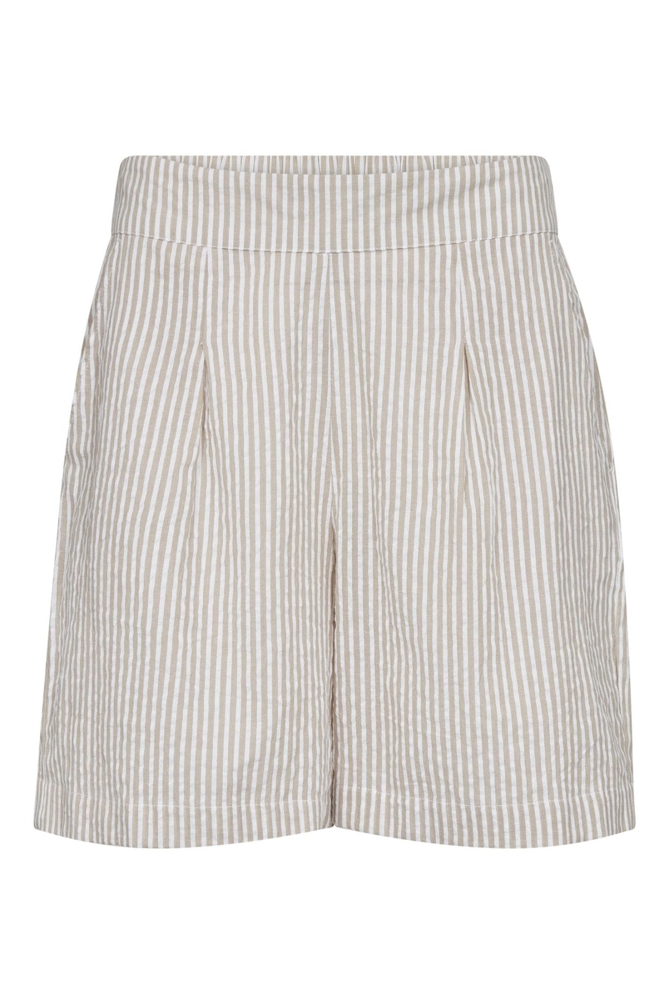 Sonja new shorts - Sand/ Whirte - novalieshop