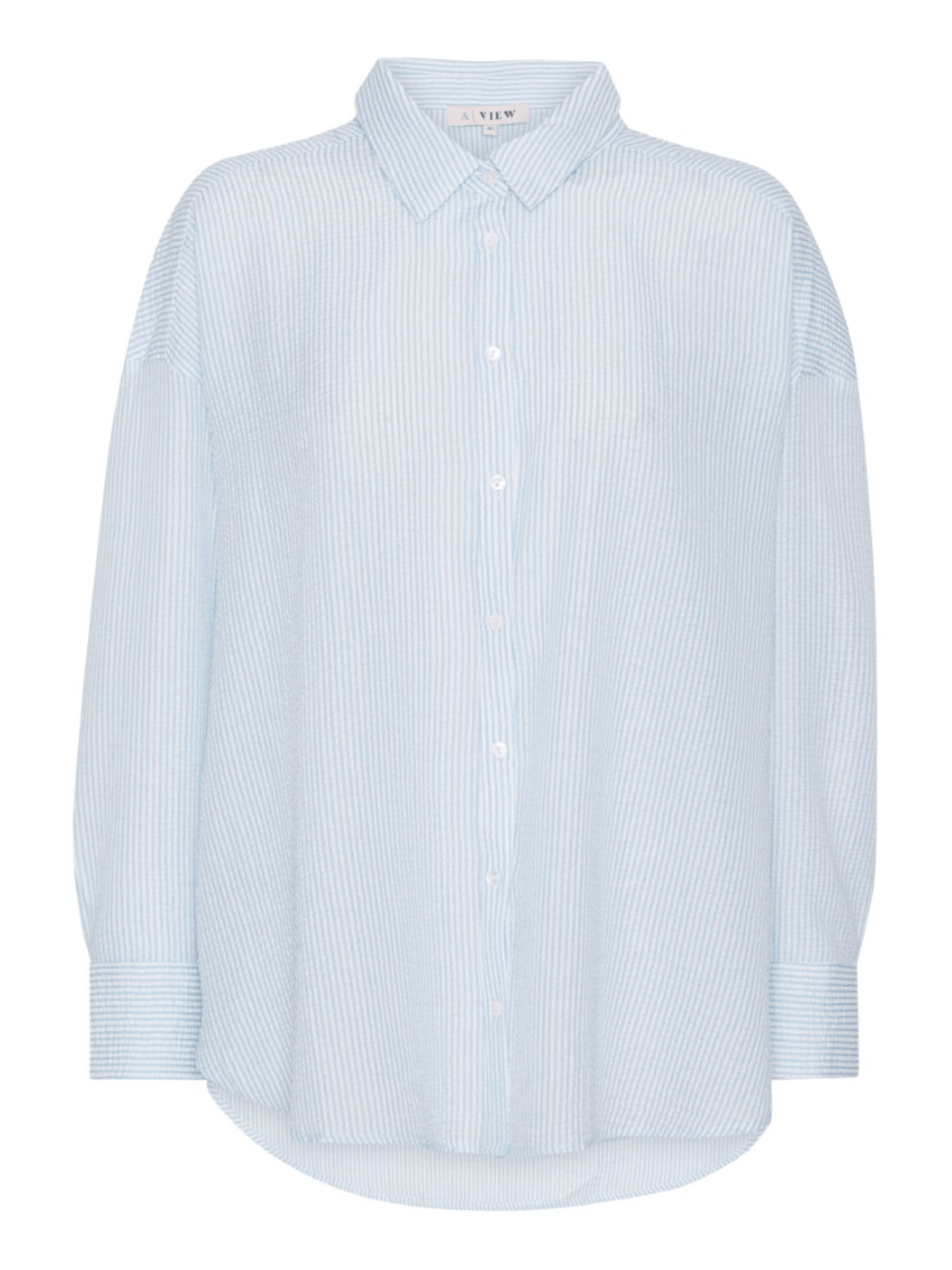 Sonja shirt - Blue/ white - novalieshop