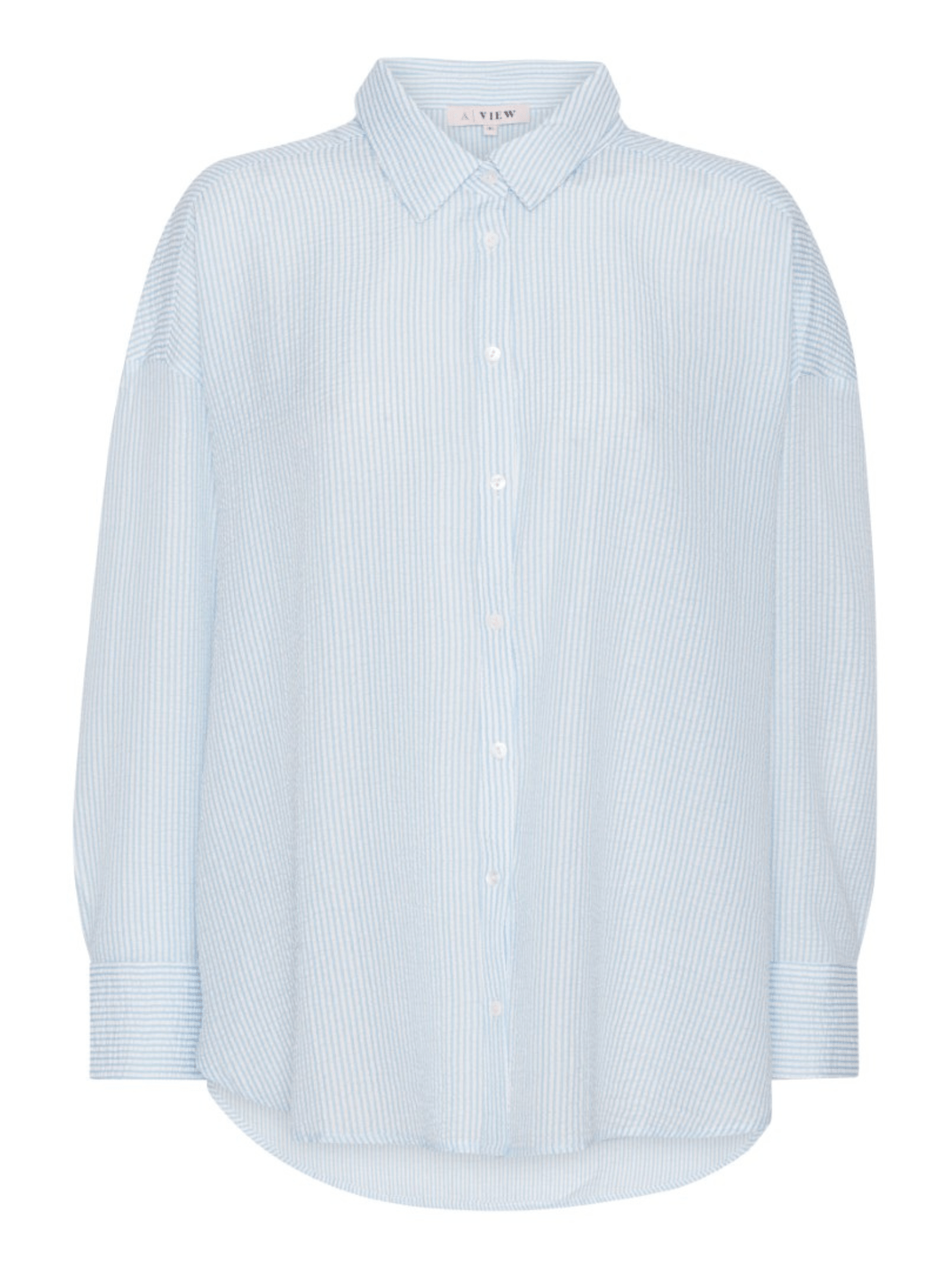 Sonja shirt - Blue/ white - novalieshop