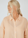 Sonja shirt - Orange/ white - novalieshop