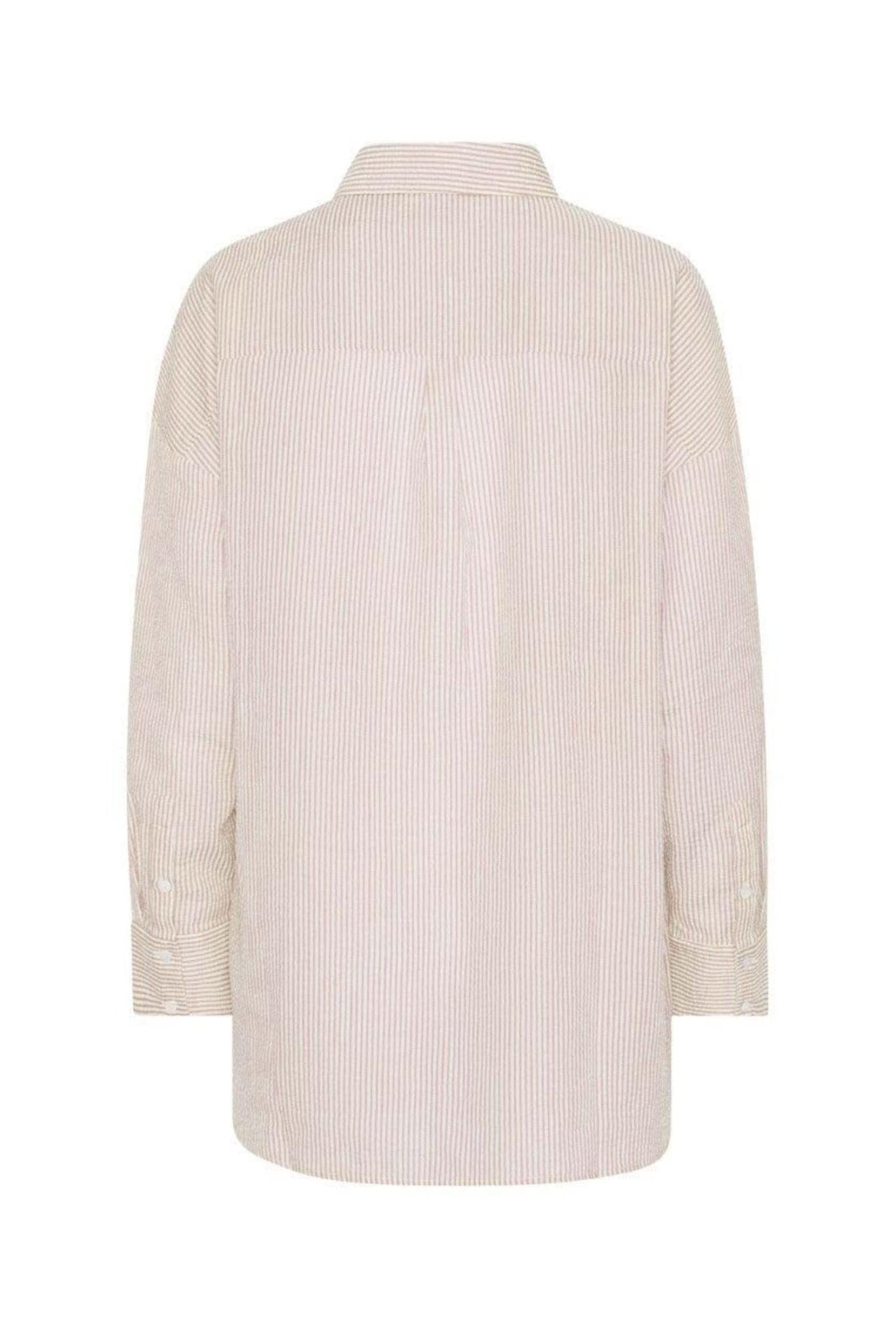 Sonja shirt - Sand/ white - novalieshop