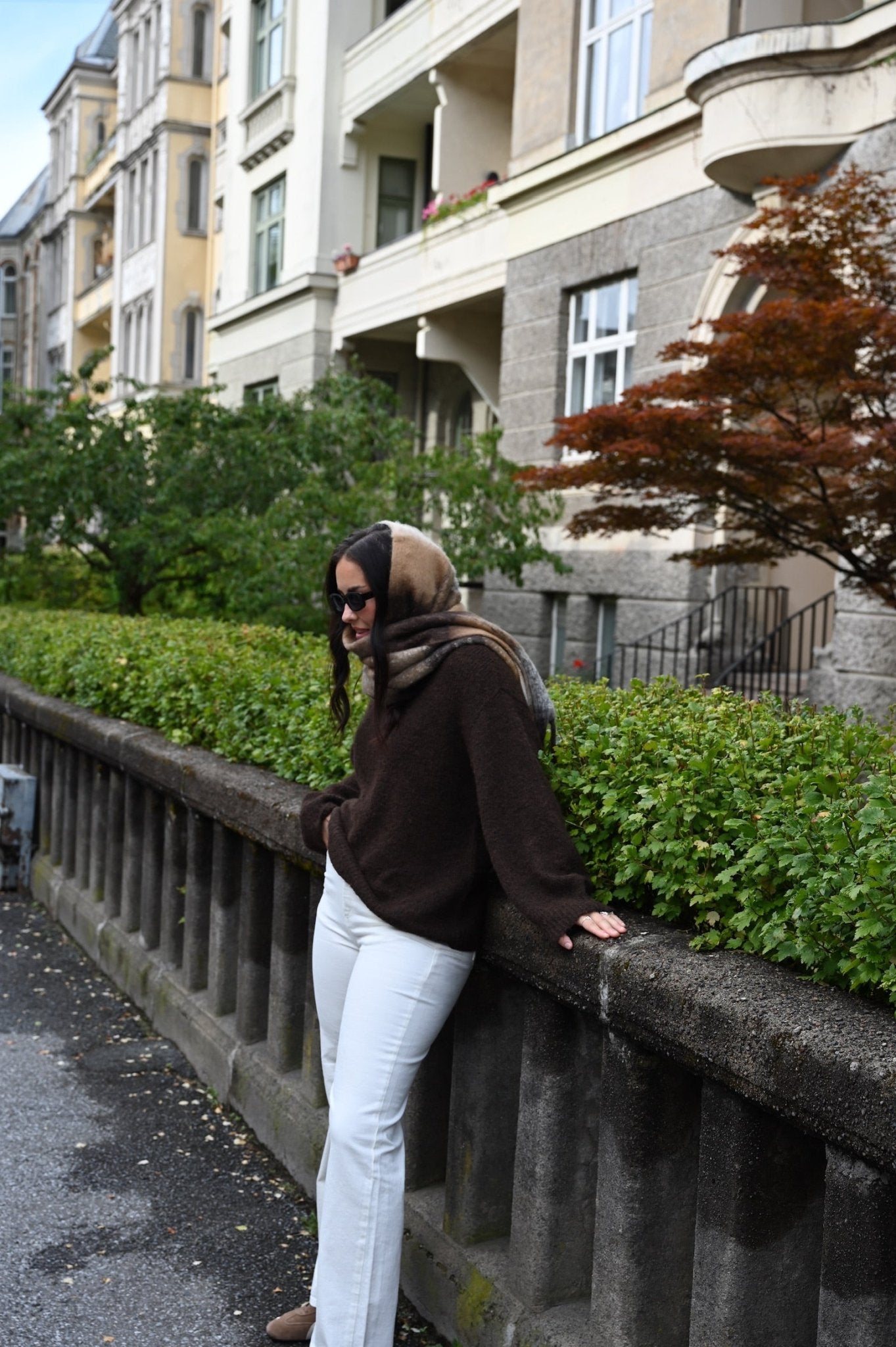 Sorrento o - neck pullover - novalieshop