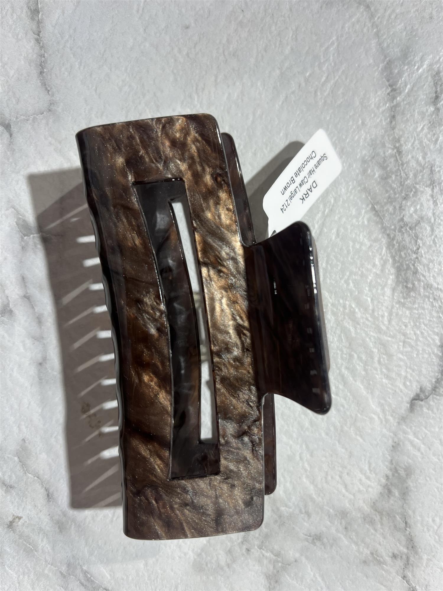 Square hair claw large - novalieshop