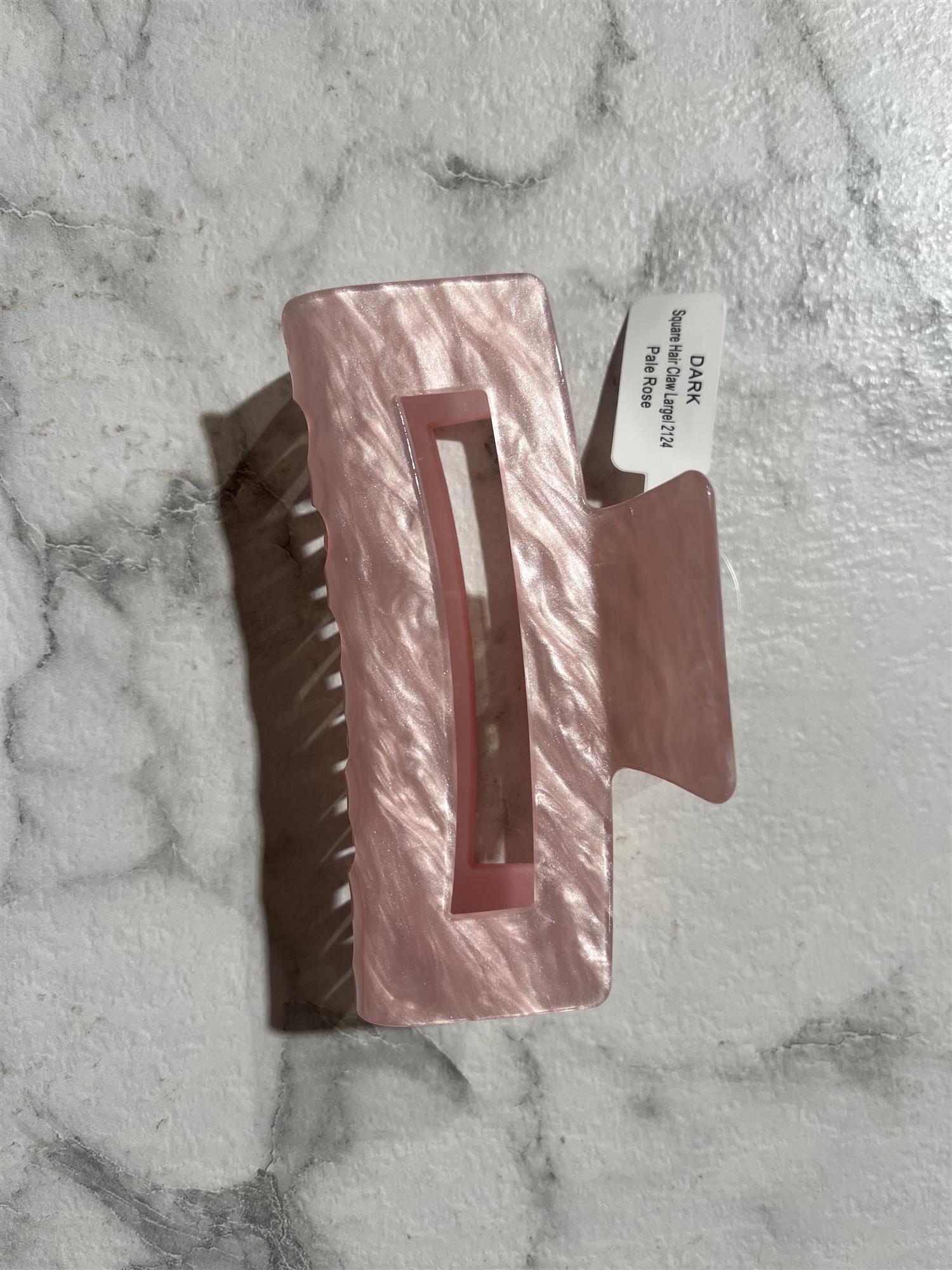 Square hair claw large - novalieshop