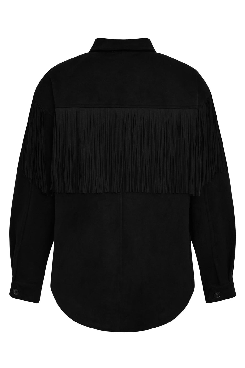 Suede fringe shirt - novalieshop