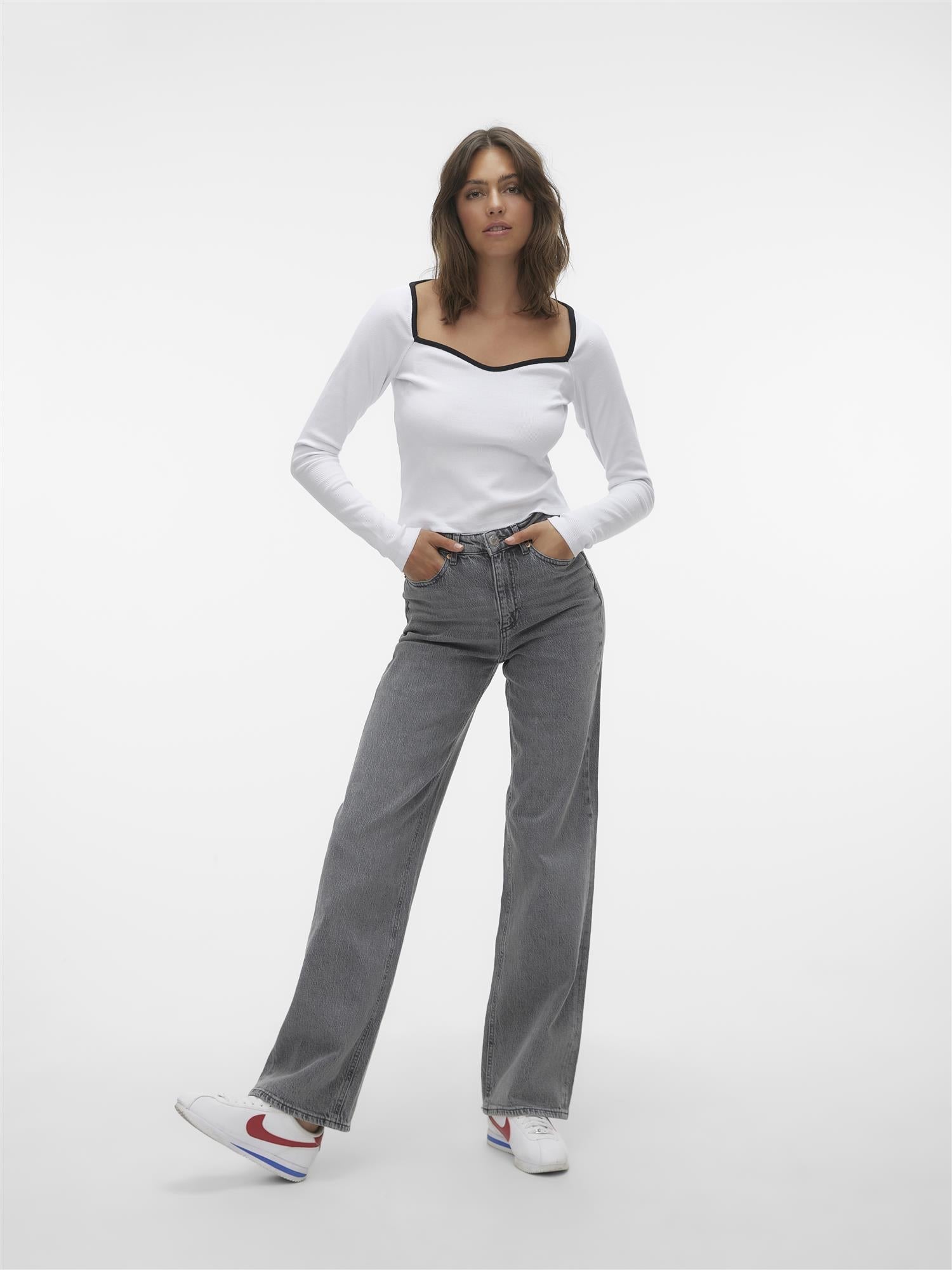 Tessa wide jeans - novalieshop