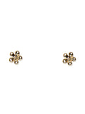 Thella earstuds pleated - novalieshop