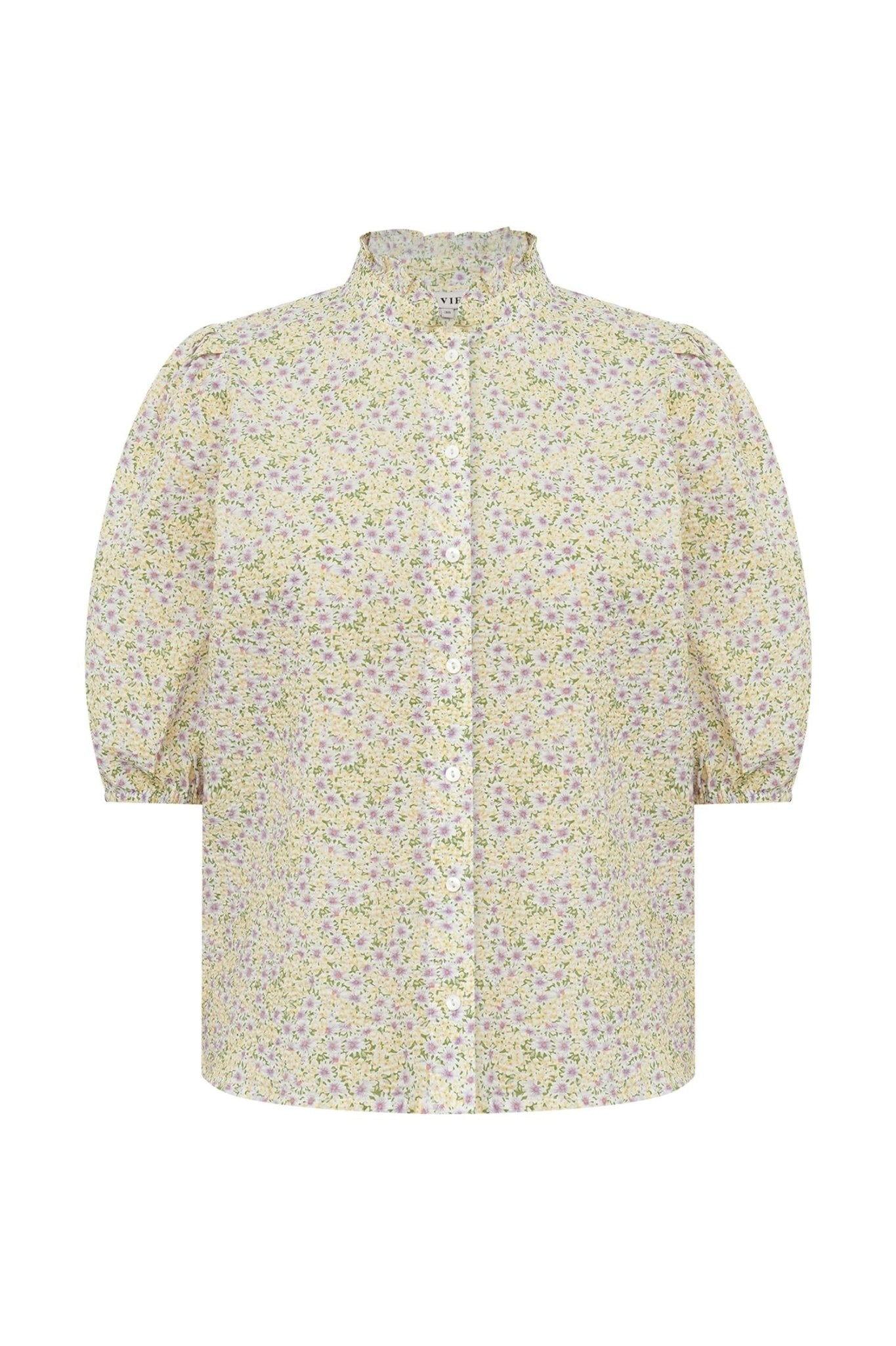 Tiffany short sleeve shirt - novalieshop