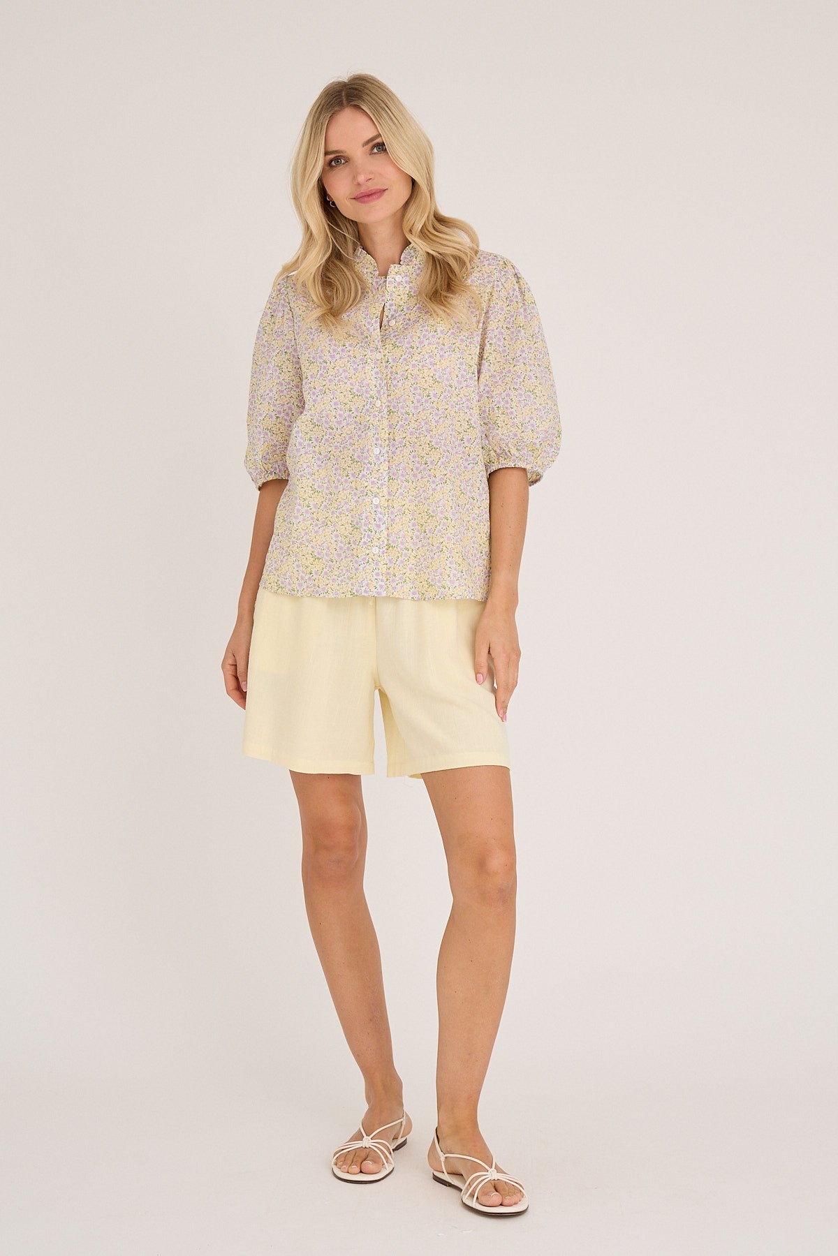 Tiffany short sleeve shirt - novalieshop