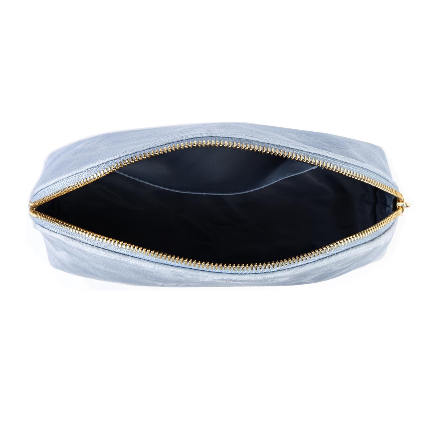 Velvet make - up pouch large - novalieshop
